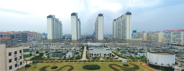 江西最大污水處理廠——南昌朝陽污水處理廠二期工程（省、市優(yōu)良工程，獲滕王閣杯）